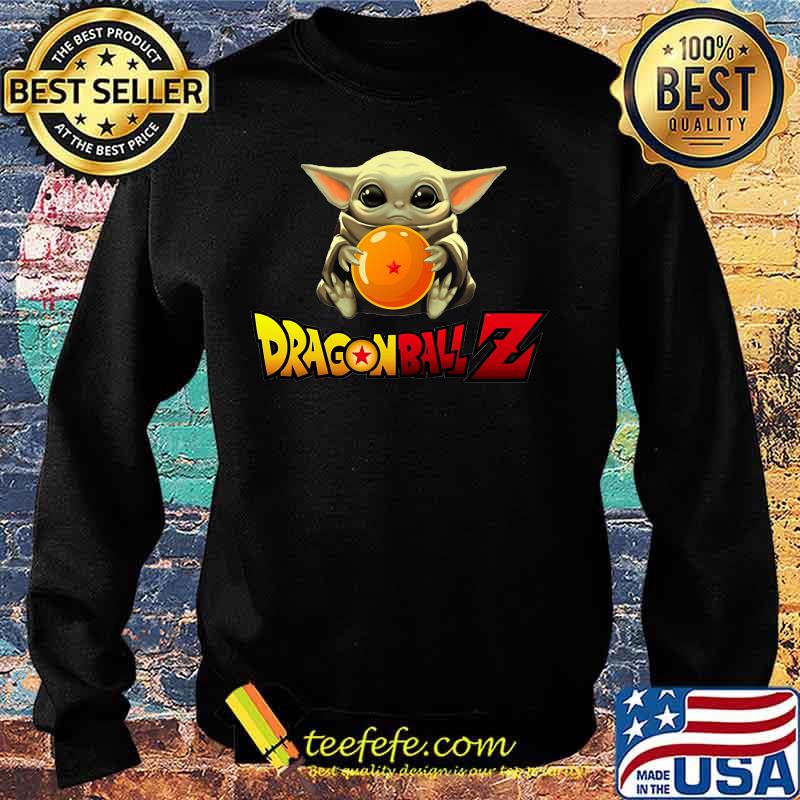 Baby yoda hug dragon ball 7 s Sweater Baby yoda hug dragon ball 7 s Sweater