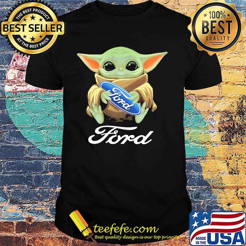 Baby yoda hug ford shirt Baby yoda hug ford shirt