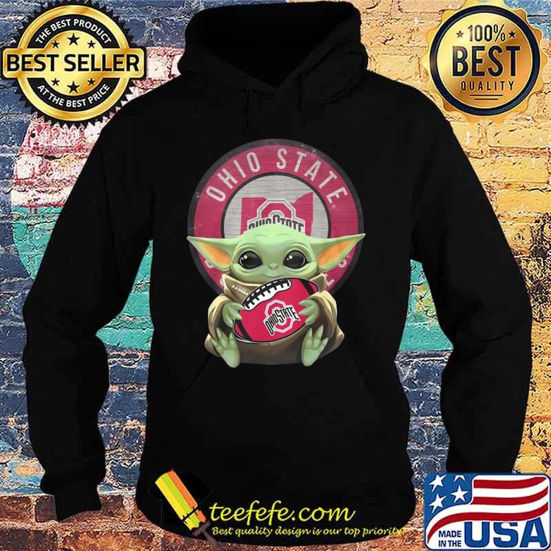 Baby yoda hug ohio state buckeyes football s Hoodie Baby yoda hug ohio state buckeyes football s Hoodie