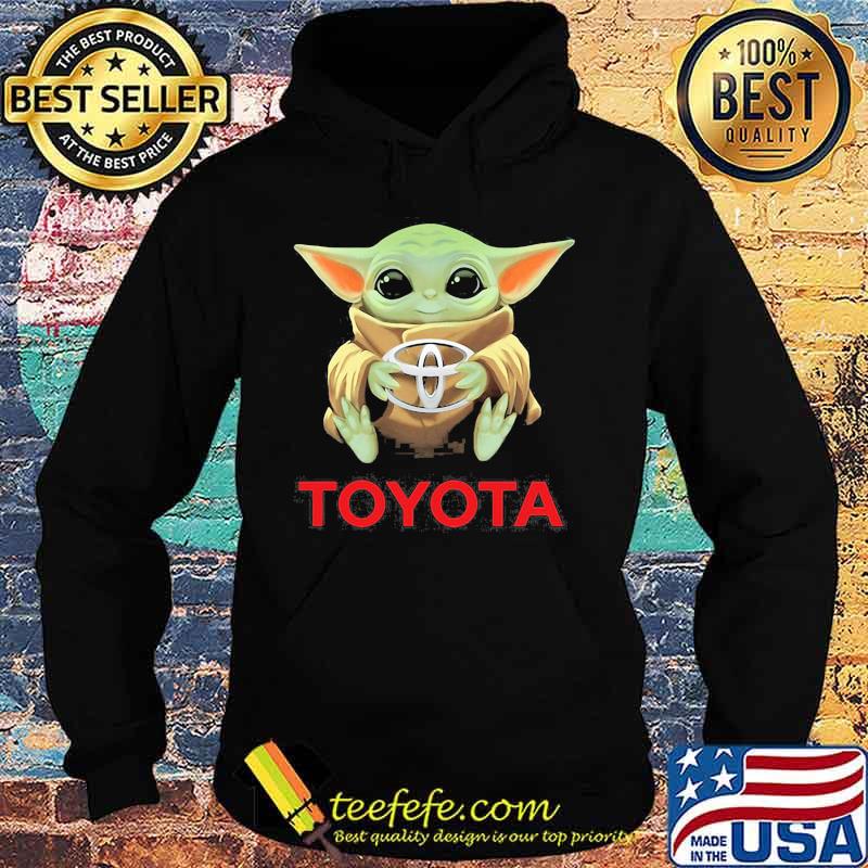 Baby yoda hug toyota s Hoodie Baby yoda hug toyota s Hoodie