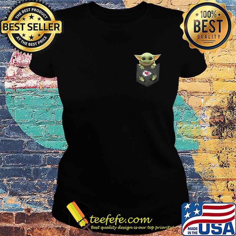 Baby yoda in the bag kansas city chiefs s Ladies tee Baby yoda in the bag kansas city chiefs s Ladies tee