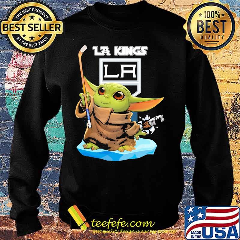 Baby yoda los angeles kings hockey s Sweater Baby yoda los angeles kings hockey s Sweater