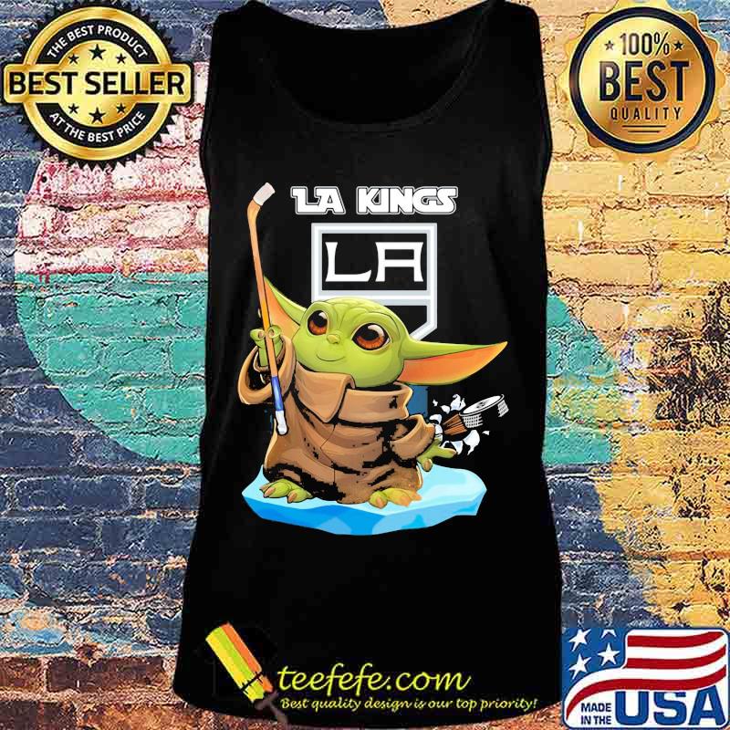 Baby yoda los angeles kings hockey s Tank top Baby yoda los angeles kings hockey s Tank top