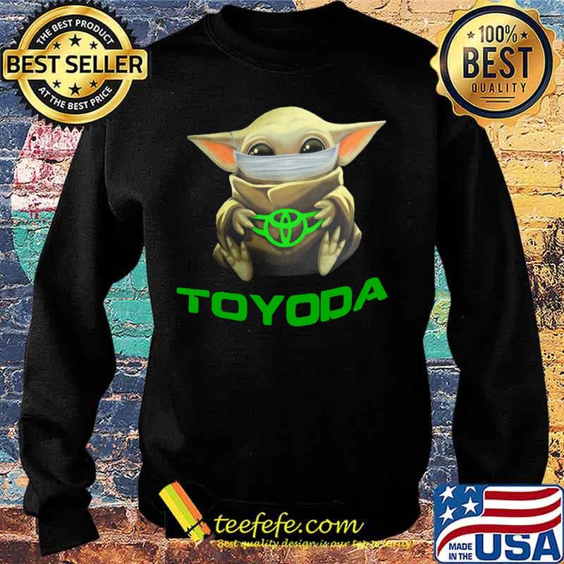 Baby yoda mask hug toyoda logo s Sweater Baby yoda mask hug toyoda logo s Sweater