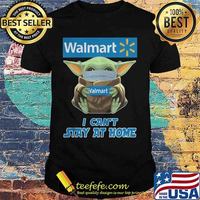 Baby yoda mask hug walmart i can't stay at home shirt