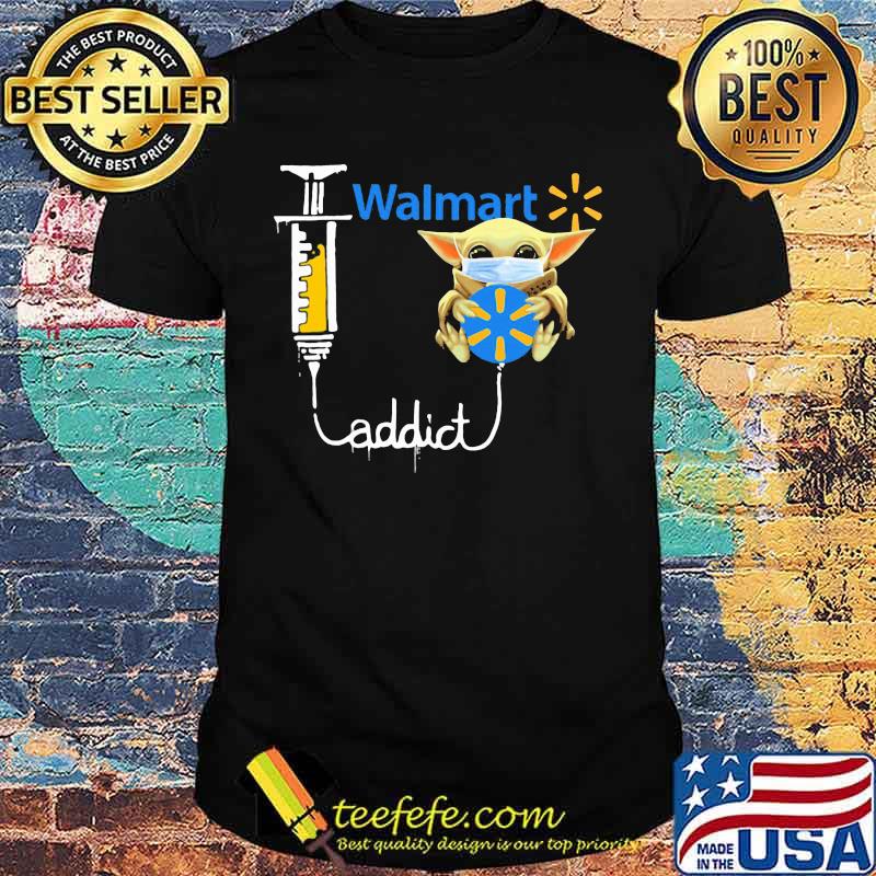 Baby yoda mask walmart addict shirt