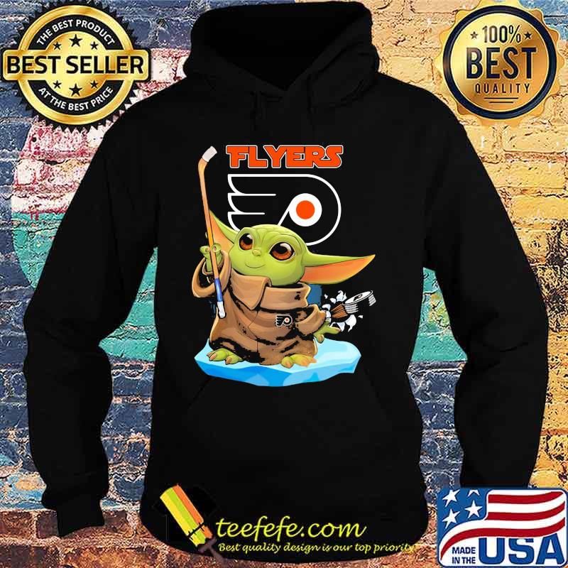 Baby yoda philadelphia flyers hockey s Hoodie Baby yoda philadelphia flyers hockey s Hoodie