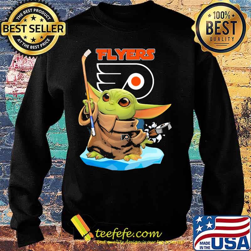 Baby yoda philadelphia flyers hockey s Sweater Baby yoda philadelphia flyers hockey s Sweater