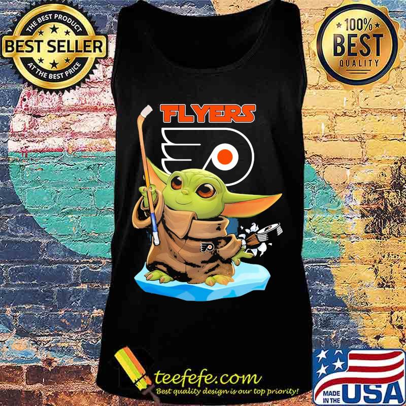 Baby yoda philadelphia flyers hockey s Tank top Baby yoda philadelphia flyers hockey s Tank top