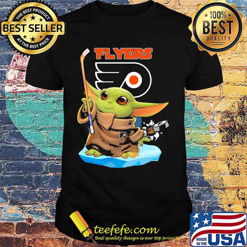 Baby yoda philadelphia flyers hockey shirt Baby yoda philadelphia flyers hockey shirt