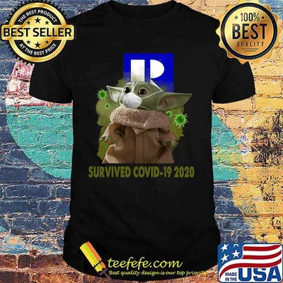 Baby yoda realtek survived covid-19 2020 shirt