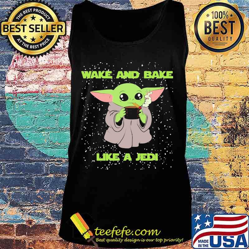 Baby yoda smoking wake and bake like a jedi s Tank top Baby yoda smoking wake and bake like a jedi s Tank top