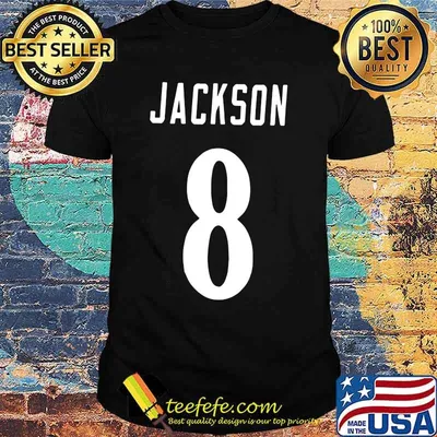 Baltimore ravens lamar jackson #8 shirt