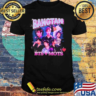 Bangtan bts mots hearts shirt