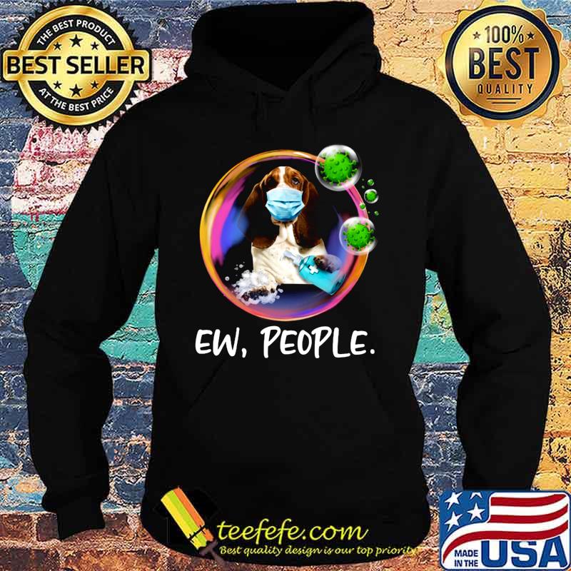 Basset Hound Safety Bubble Face Mask Ew People s Hoodie Basset Hound Safety Bubble Face Mask Ew People s Hoodie