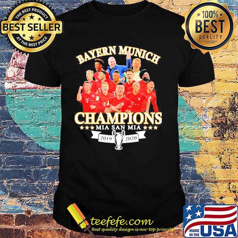 Bayern munich champions mia san mia 2019 2020 shirt Bayern munich champions mia san mia 2019 2020 shirt