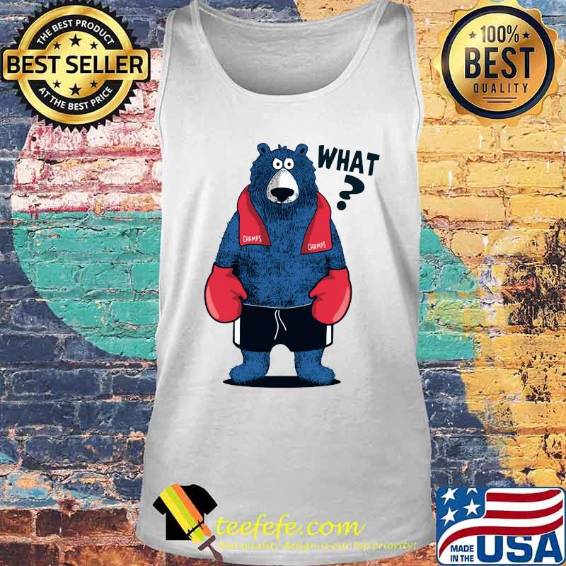 Bear boxing champions what s Tank top Bear boxing champions what s Tank top