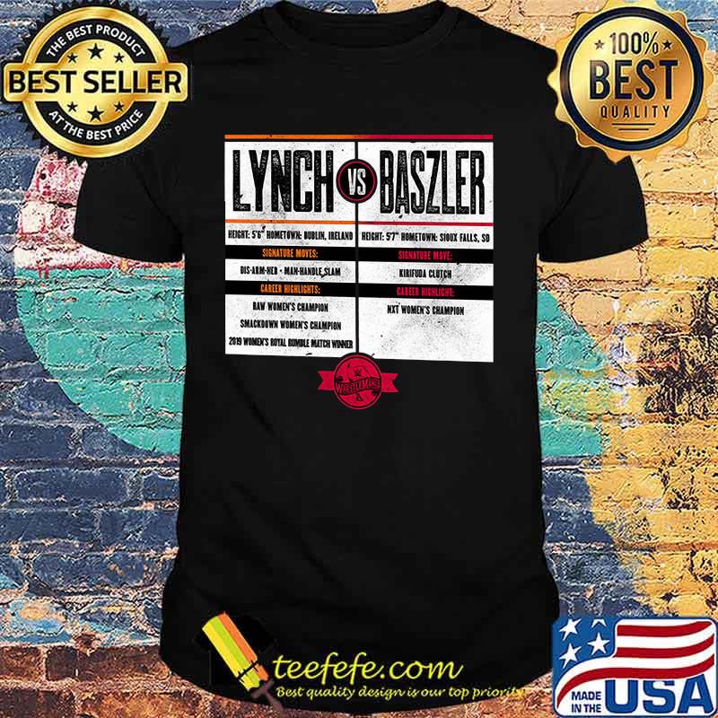 Becky lynch vs shayna baszler wrestlemania shirt