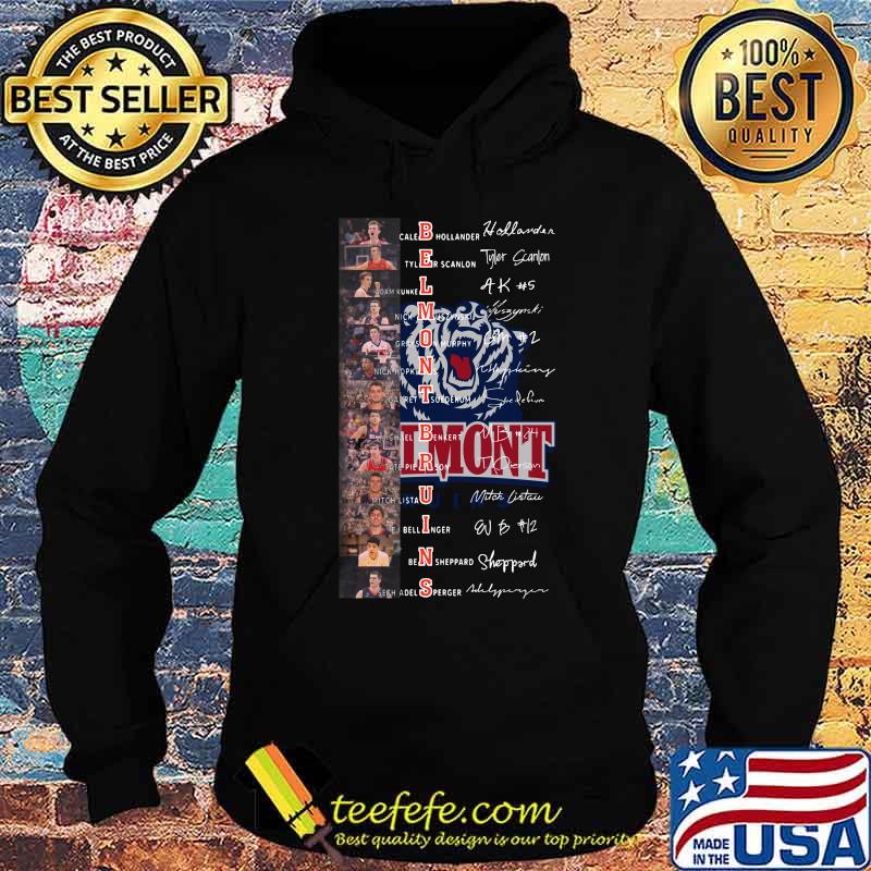 Belmont basketball name players signature s Hoodie Belmont basketball name players signature s Hoodie