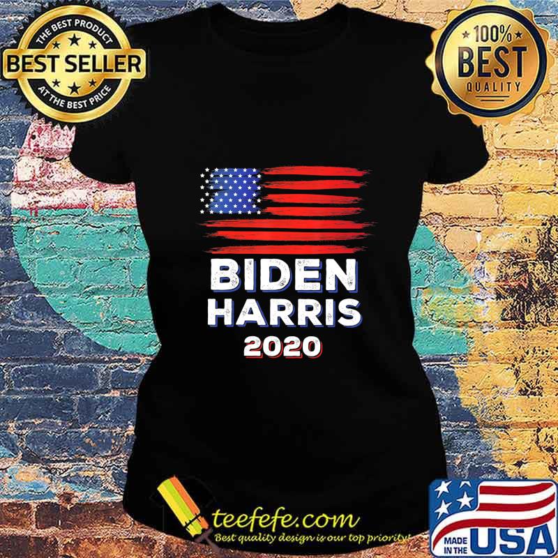 Biden harris 2020 american flag stars s Ladies tee Biden harris 2020 american flag stars s Ladies tee