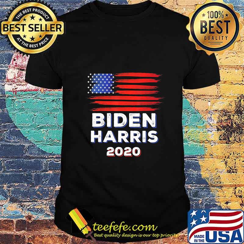 Biden harris 2020 american flag stars shirt