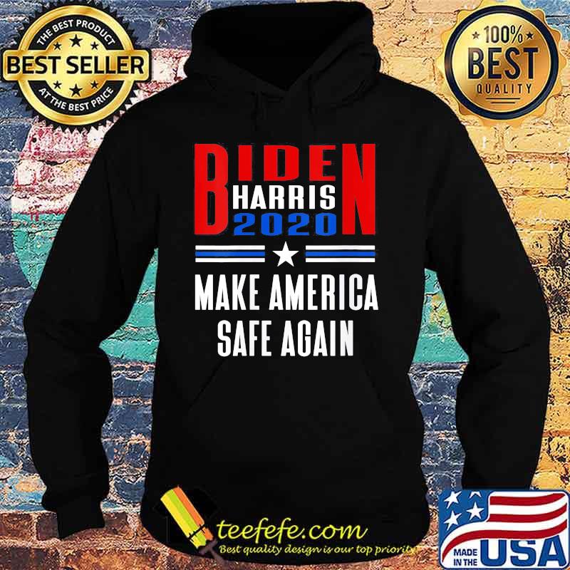 Biden Harris 2020 make America safe again s Hoodie Biden Harris 2020 make America safe again s Hoodie
