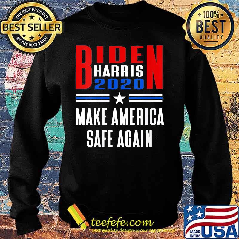 Biden Harris 2020 make America safe again s Sweater Biden Harris 2020 make America safe again s Sweater