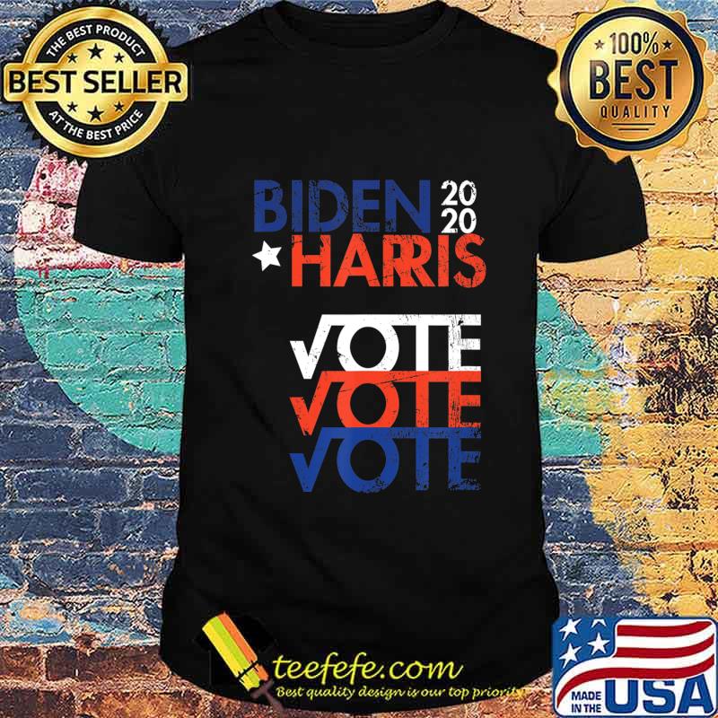 Biden harris 2020 vote political supporter shirt