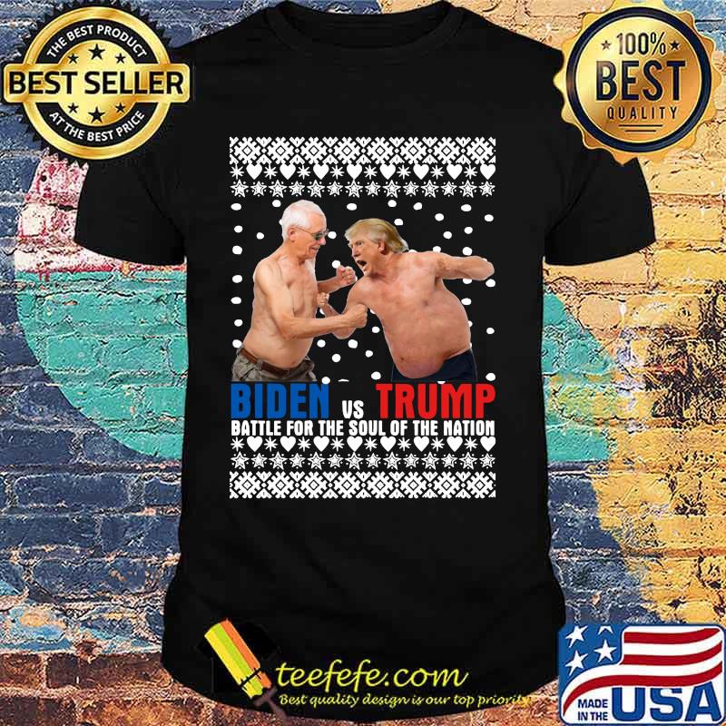 Biden vs trump battle for the soul of the nation shirt Biden vs trump battle for the soul of the nation shirt
