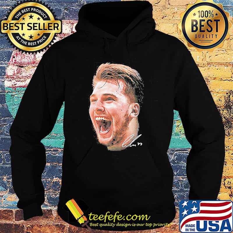 Big face luka doncic signature s Hoodie Big face luka doncic signature s Hoodie