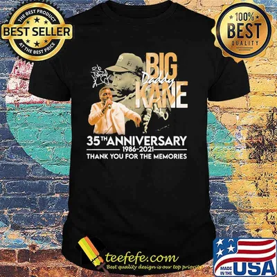 Big kane 35th anniversary 1986 2020 thank you for the memories signatures shirt