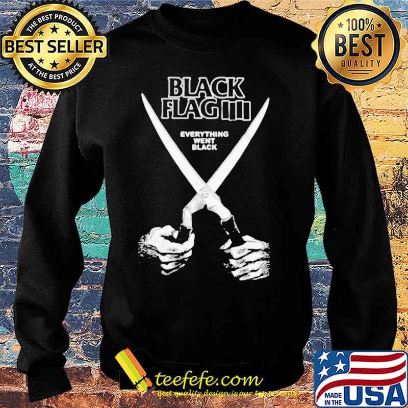 Black flag everything went black s Sweater Black flag everything went black s Sweater
