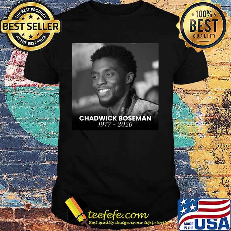 Black panther chadwick Boseman 1977 2020 picture shirt Black panther chadwick Boseman 1977 2020 picture shirt