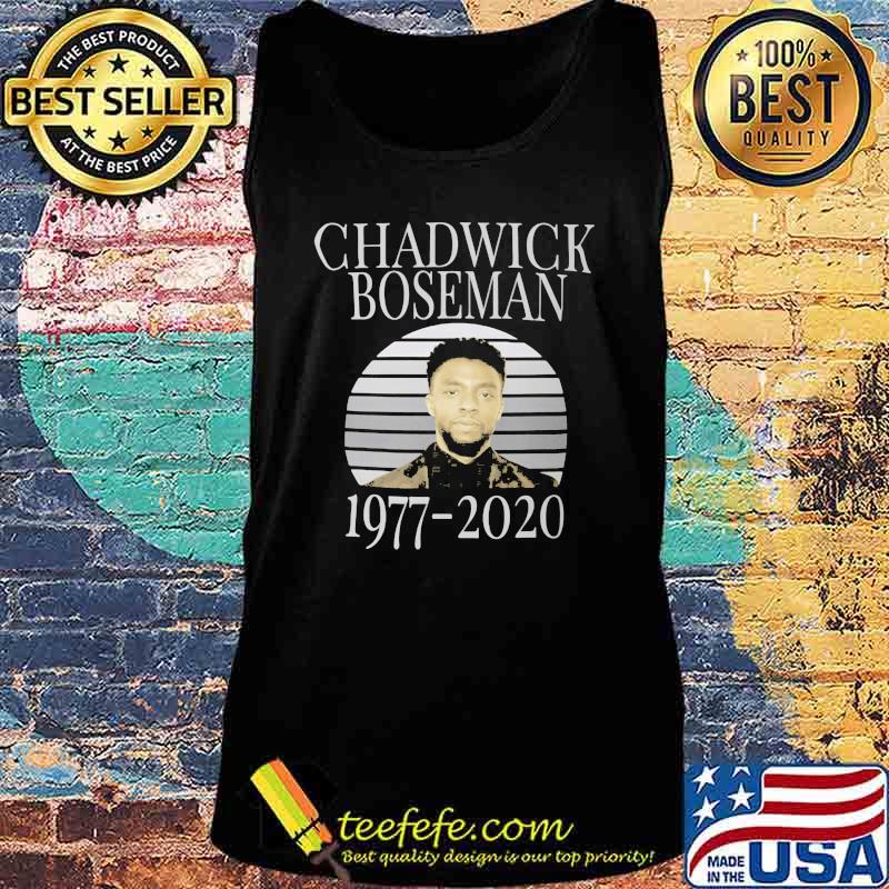 Black panther chadwick boseman rip 1977 2020 vintage retro s Tank top Black panther chadwick boseman rip 1977 2020 vintage retro s Tank top