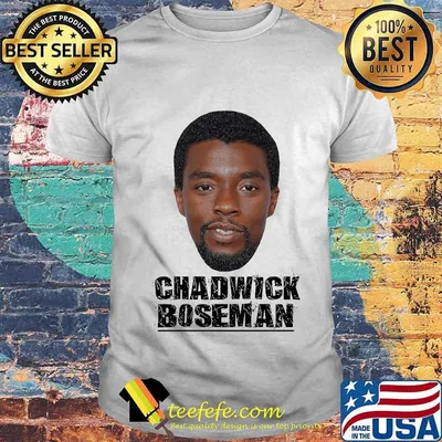 Black panther chadwick face shirt