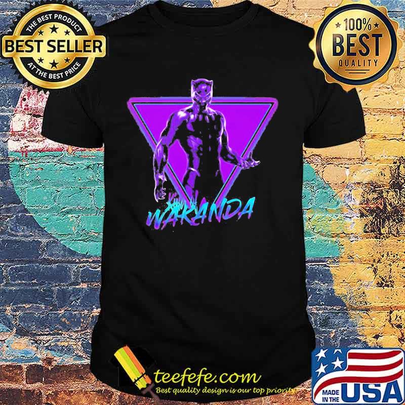 Black panther chadwick wakanda forever map shirt