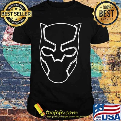 Black panther dead art shirt