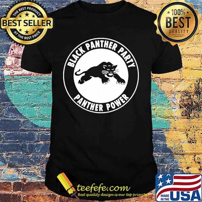 Black panther party panther power 2020 shirt