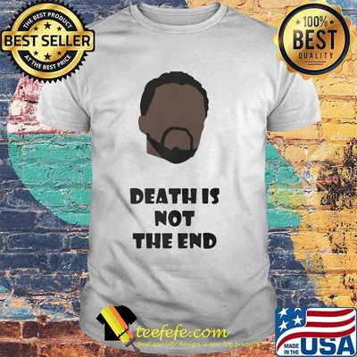 Black panther rip chadwick actor death is not the end shirt