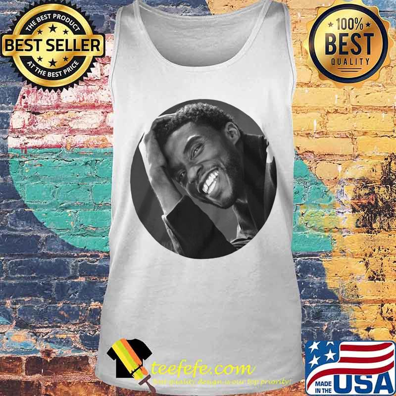 Black panther rip chadwick actor smiling s Tank top Black panther rip chadwick actor smiling s Tank top