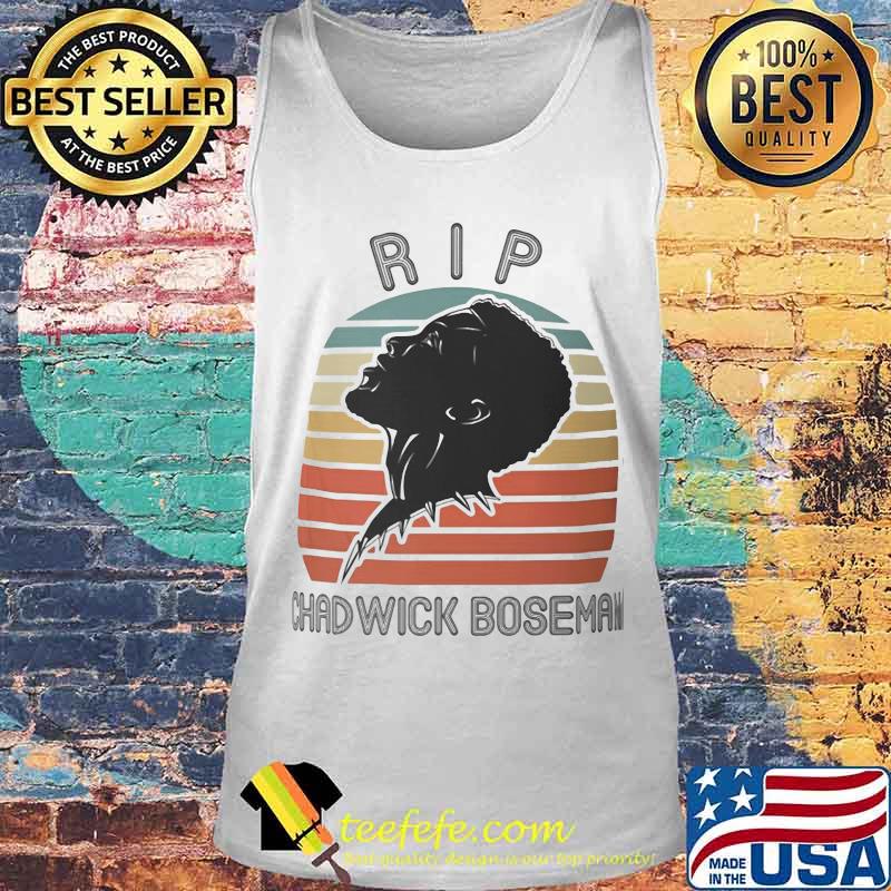 Black panther rip chadwick actor vintage retro s Tank top Black panther rip chadwick actor vintage retro s Tank top