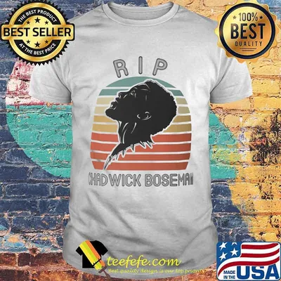 Black panther rip chadwick actor vintage retro shirt
