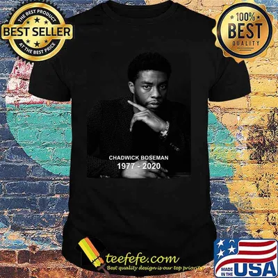 Black panther rip chadwick boseman 1977 2020 picture actor shirt