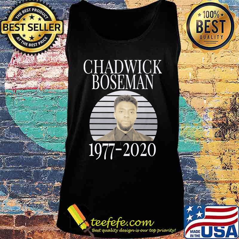 Black panther rip chadwick boseman 1977 2020 vintage retro s Tank top Black panther rip chadwick boseman 1977 2020 vintage retro s Tank top