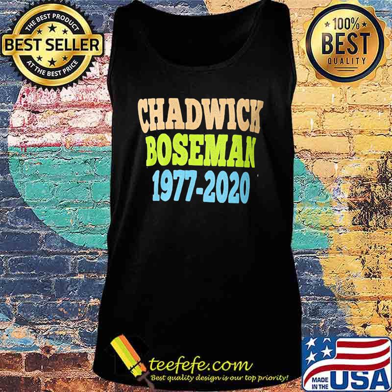 Black panther rip chadwick boseman 1977 2020 vintage s Tank top Black panther rip chadwick boseman 1977 2020 vintage s Tank top