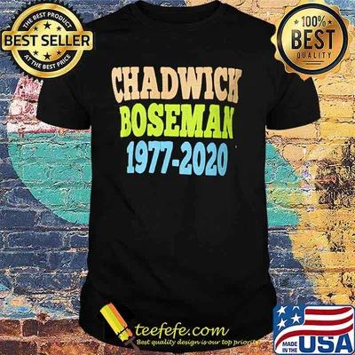 Black panther rip chadwick boseman 1977 2020 vintage shirt