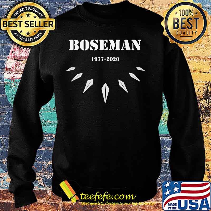 Black panther rip chadwick boseman actor 1977 2020 black s Sweater Black panther rip chadwick boseman actor 1977 2020 black s Sweater