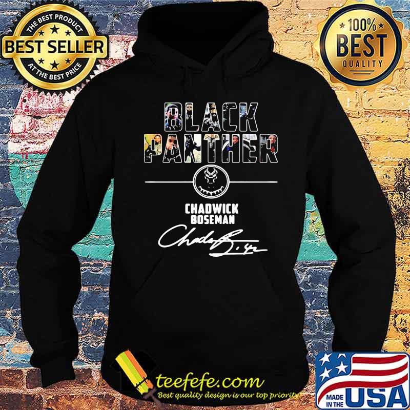 Black panther rip chadwick Boseman actor signature s Hoodie Black panther rip chadwick Boseman actor signature s Hoodie