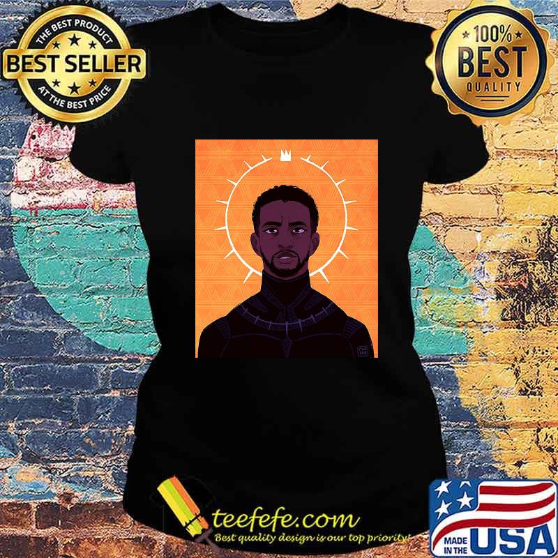 Black panther rip chadwick Boseman power king Ladies tee Black panther rip chadwick Boseman power king Ladies tee
