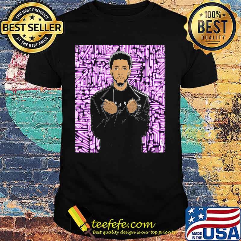 Black panther rip chadwick Boseman rest in power king shirt